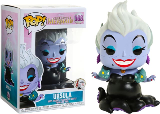 Funko Pop! Little Mermaid Ursula with Eels #568