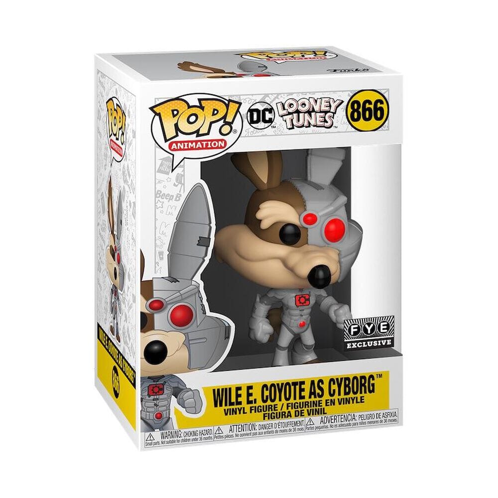 Funko Pop! Looney Tunes Wile E. Coyote As Cyborg Exclusive #866