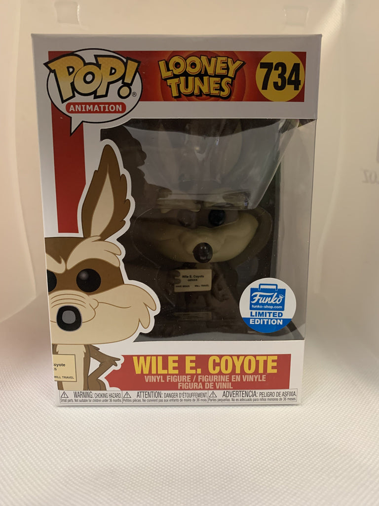 Funko Pop! Looney Tunes Wile E. Coyote Funko Shop Exclusive #734