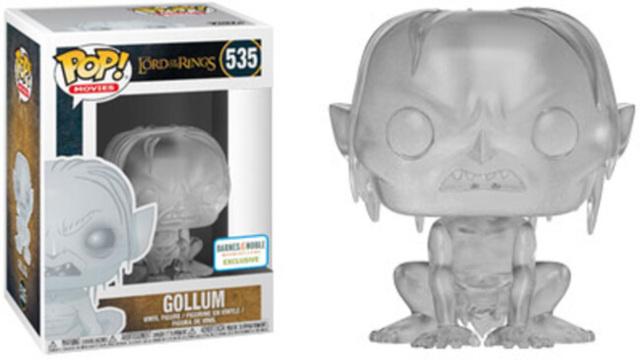 Funko Pop! Lord of the Rings Invisible Gollum Exclusive #535