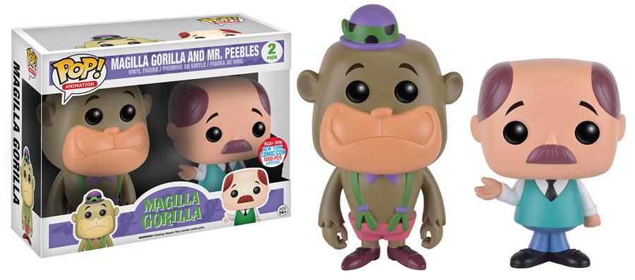 Funko Pop! Magilla Gorilla and Mr Peebles NYCC Limited 1000 Piece Exclusive 2 Pack