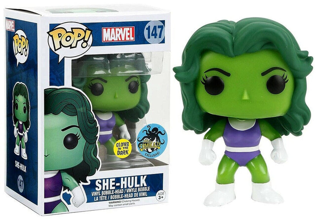 Funko Pop! Marvel GID She-Hulk Exclusive #147