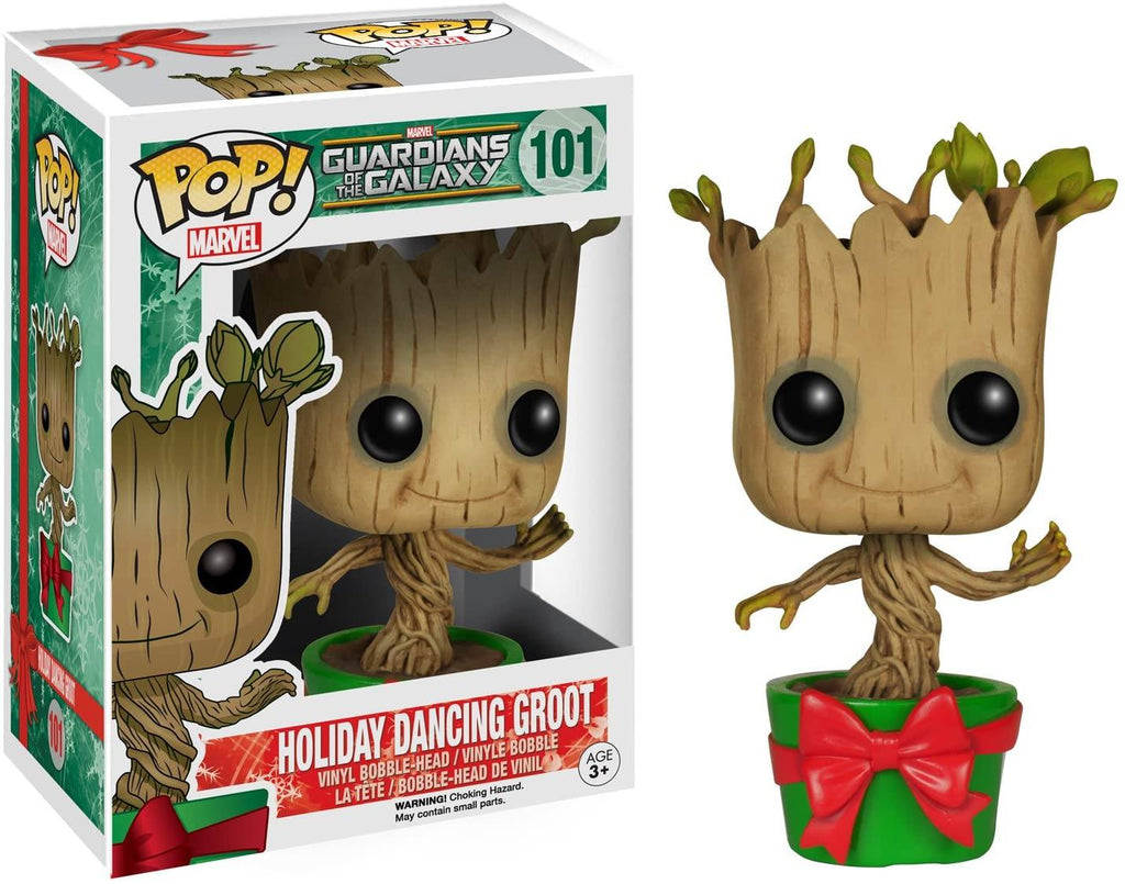 Funko Pop! Marvel Guardians of the Galaxy Holiday Dancing Groot #101