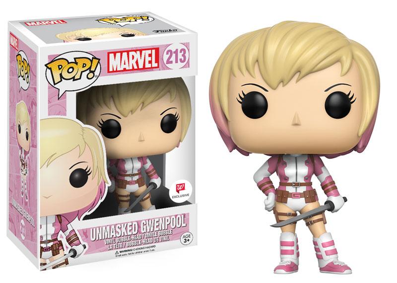 Funko Pop! Marvel Gwenpool Unmasked Exclusive #213