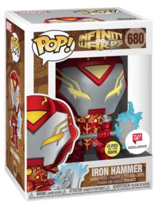 Funko Pop! Marvel Infinity Warps Iron Hammer Glow in the Dark GID Exclusive #680