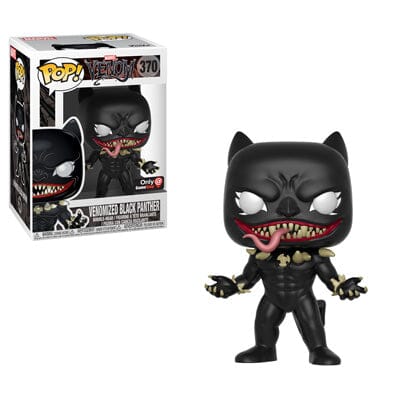 Funko Pop! Marvel Venomized Black Panther Exclusive #370