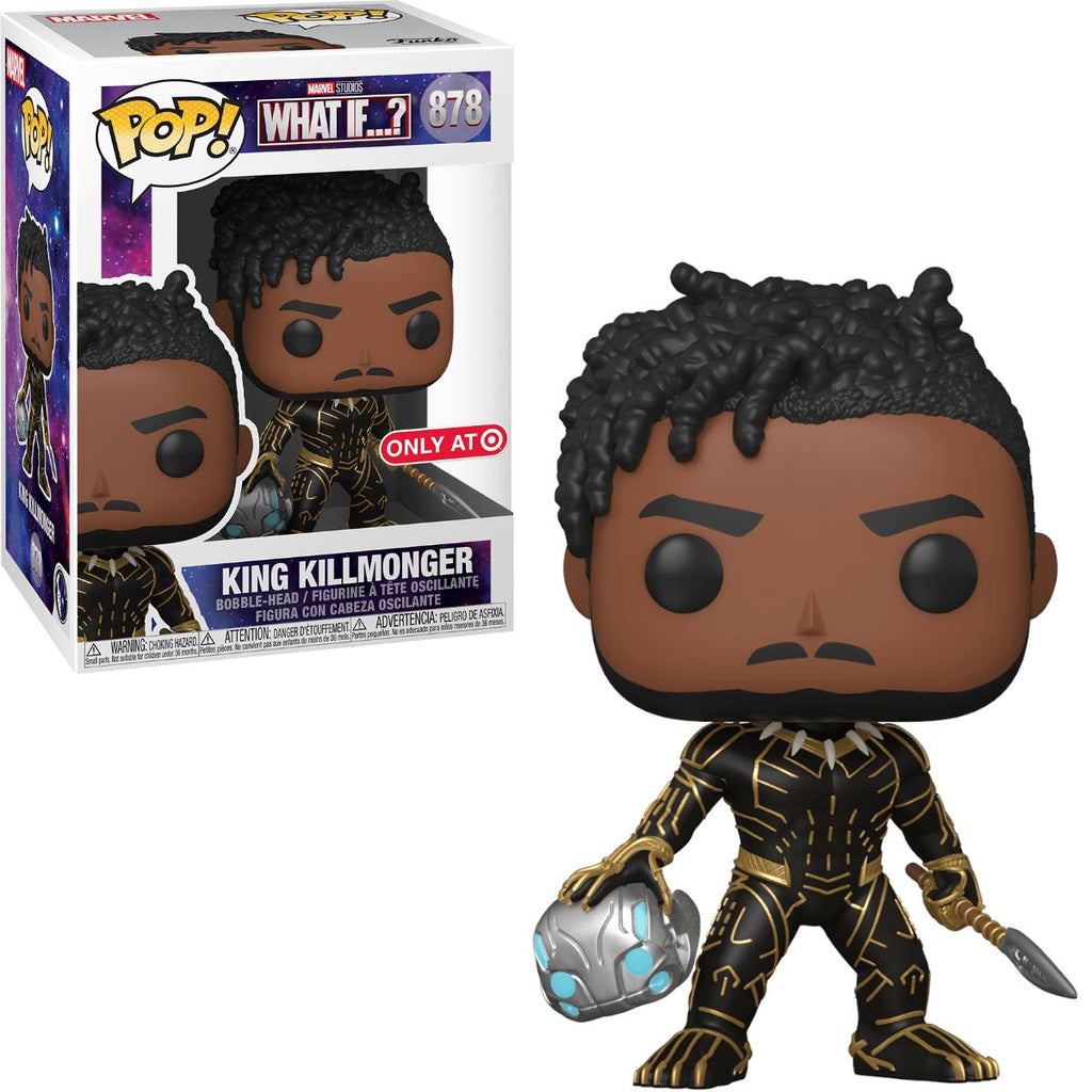 Funko Pop! Marvel What If? King Killmonger Exclusive #878