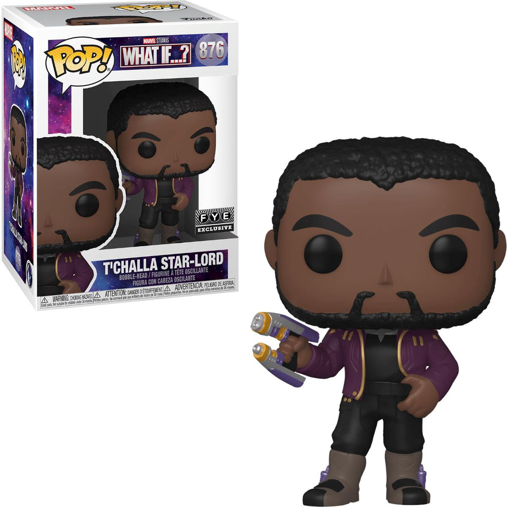 Funko Pop! Marvel What If? T'Challa Star-Lord Exclusive #876