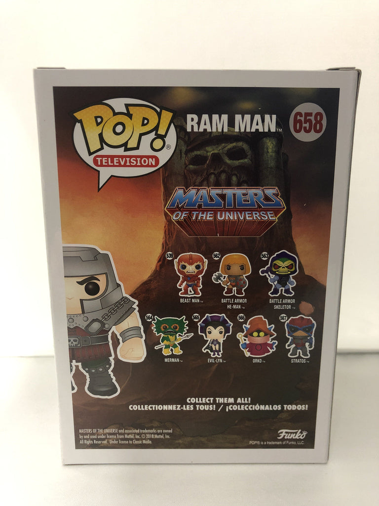 Funko Pop! Masters of the Universe Ram Man SDCC Exclusive #658 Funko 