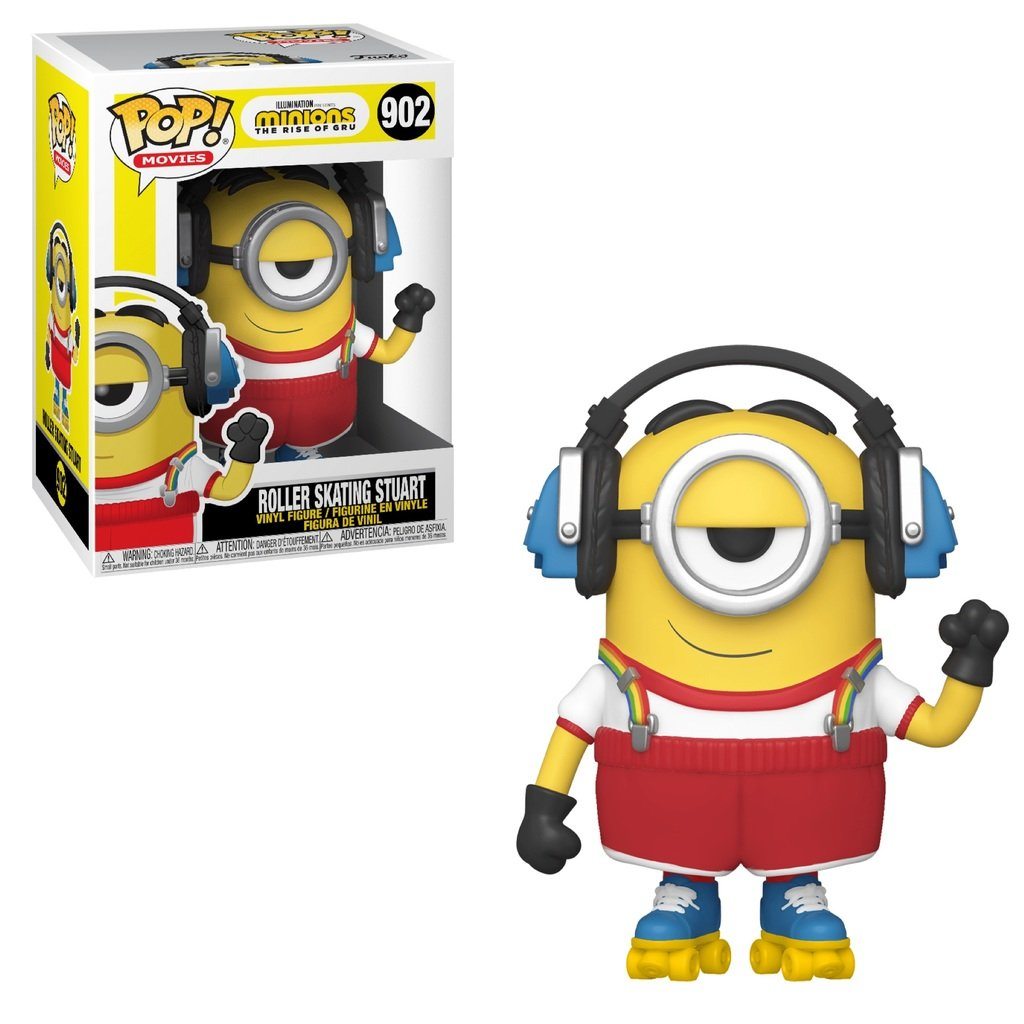 Funko Pop! Minions The Rise of Gru Roller Skating Stuart #902