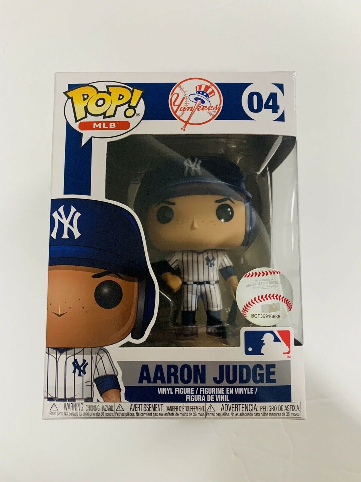 Funko Pop MLB New York Yankees Aaron Judge Home Jersey 04 Undiscovered Realm