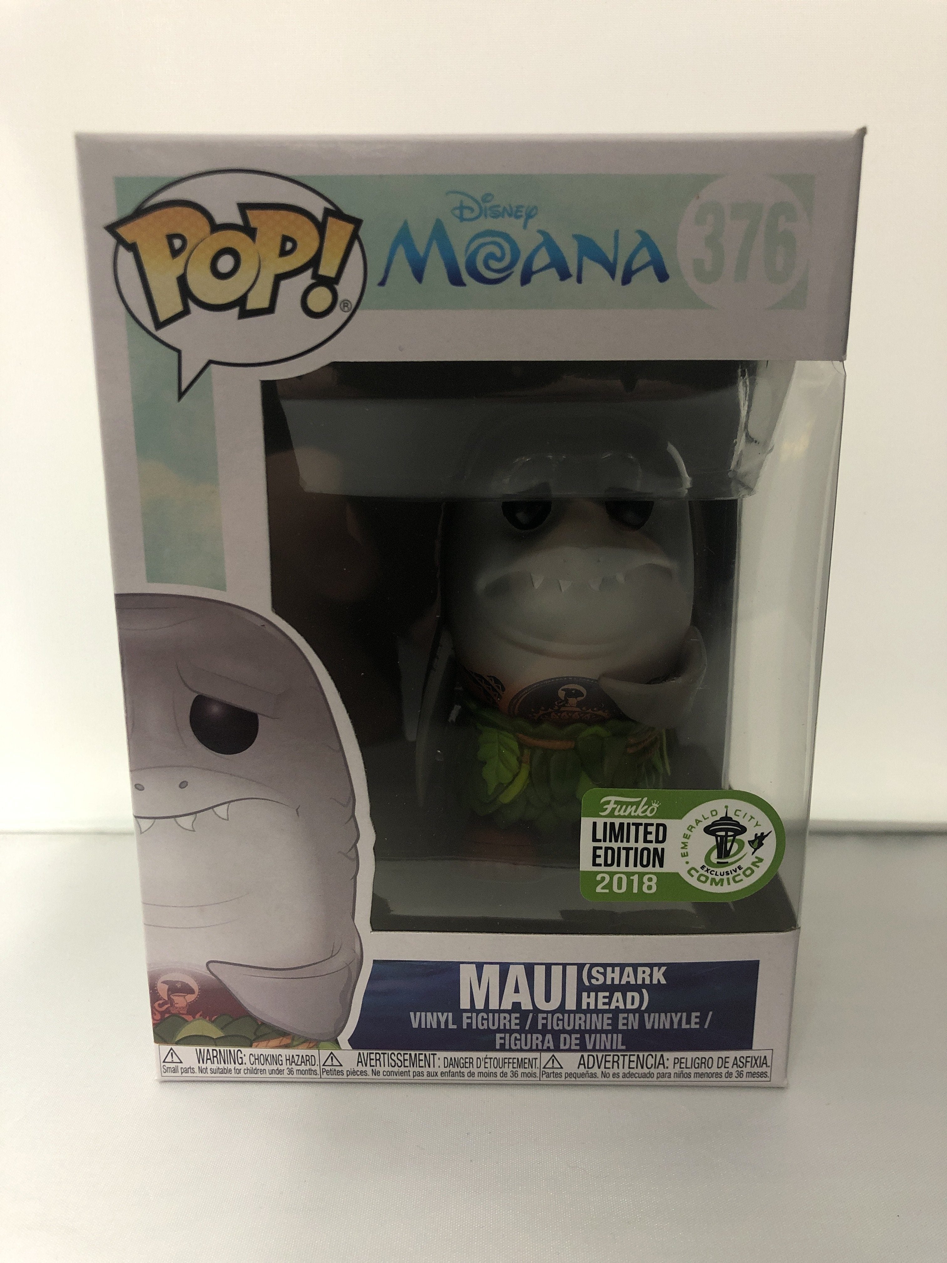 Funko pop maui shark head fashion