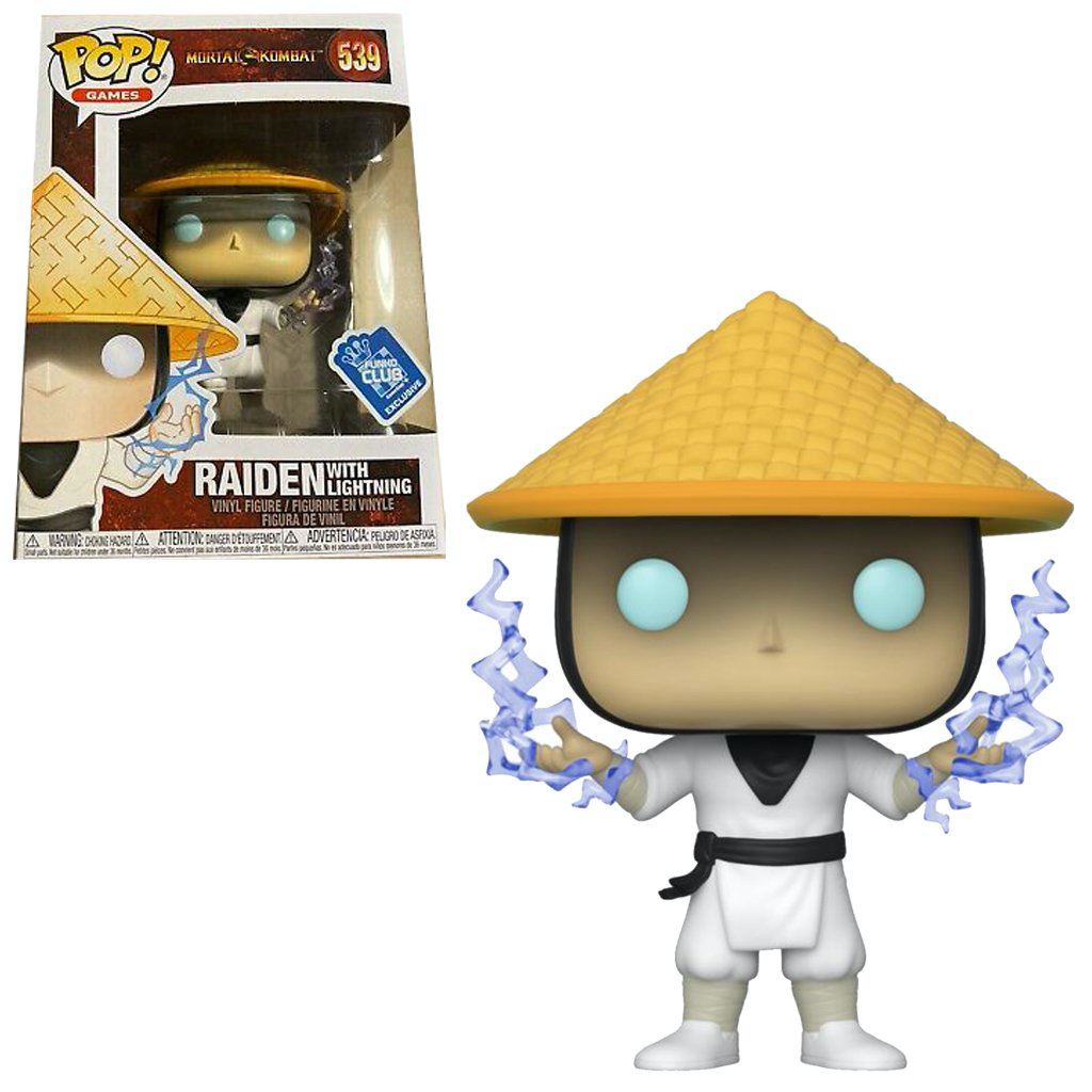 Funko Pop! Mortal Kombat Raiden w/ Lightning Exclusive #539