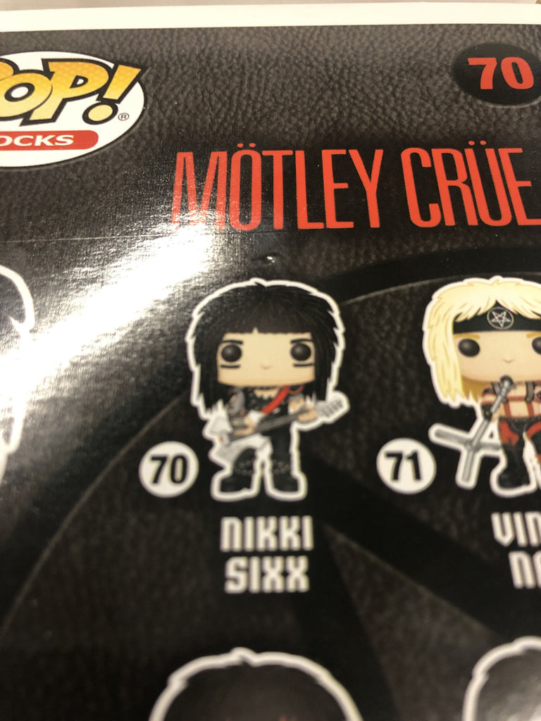 Funko Pop! Motley Crue Nikki Sixx #70 Funko 