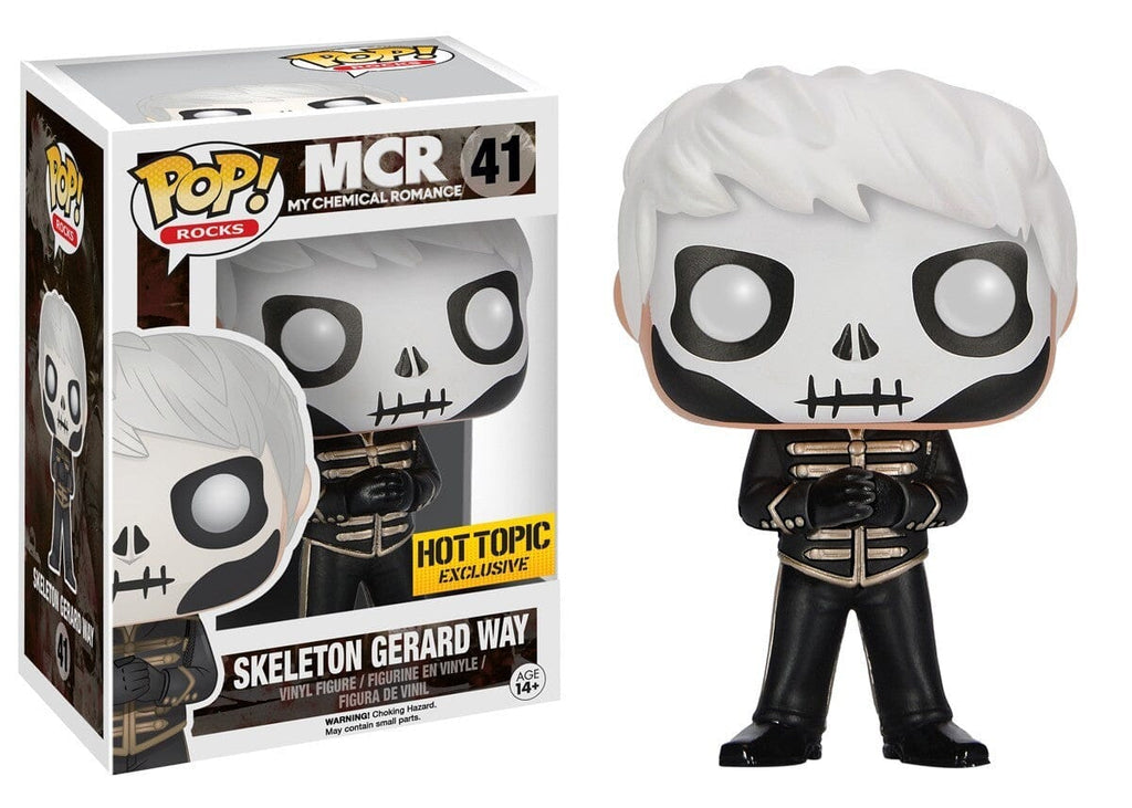 Funko Pop! My Chemical Romance Skeleton Gerard Way Exclusive #41