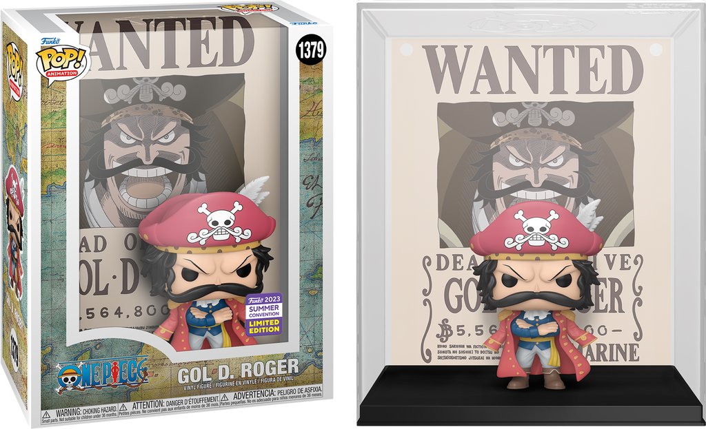 Gol D. Roger Wanted Poster - One Piece™ – Anime Figure Store®