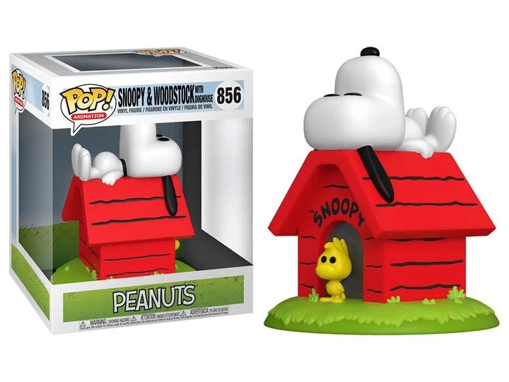 Funko Pop! Peanuts Snoopy & Woodstock (with Doghouse) 6 Inch #856