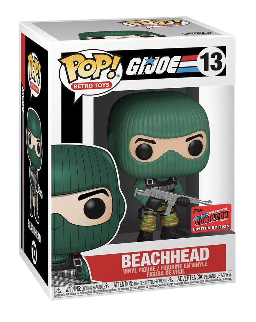 Funko Pop! Retro Toys G.I. Joe Beachhead (NYCC Official Sticker) Exclusive #13