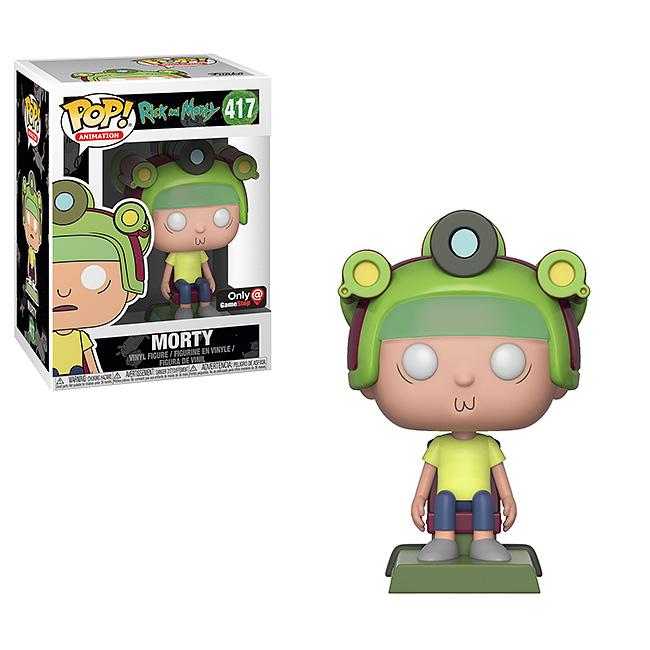 Funko Pop! Rick and Morty Morty (Blips and Chitz) Exclusive #417