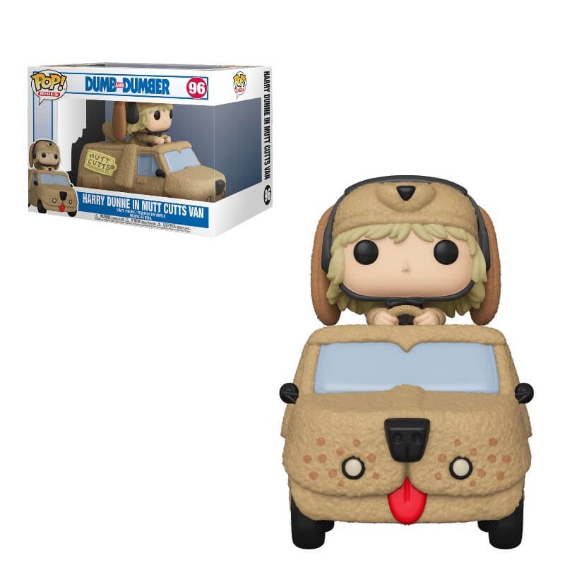 Funko Pop! Rides Dumb and Dumber Harry Dunne in Mutts Cutts Van #96