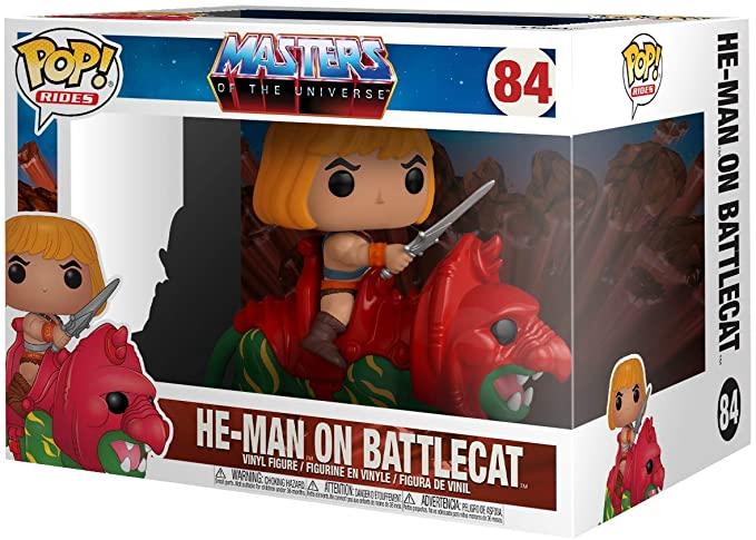 Funko Pop! Rides Masters of the Universe He-Man on Battle Cat #84