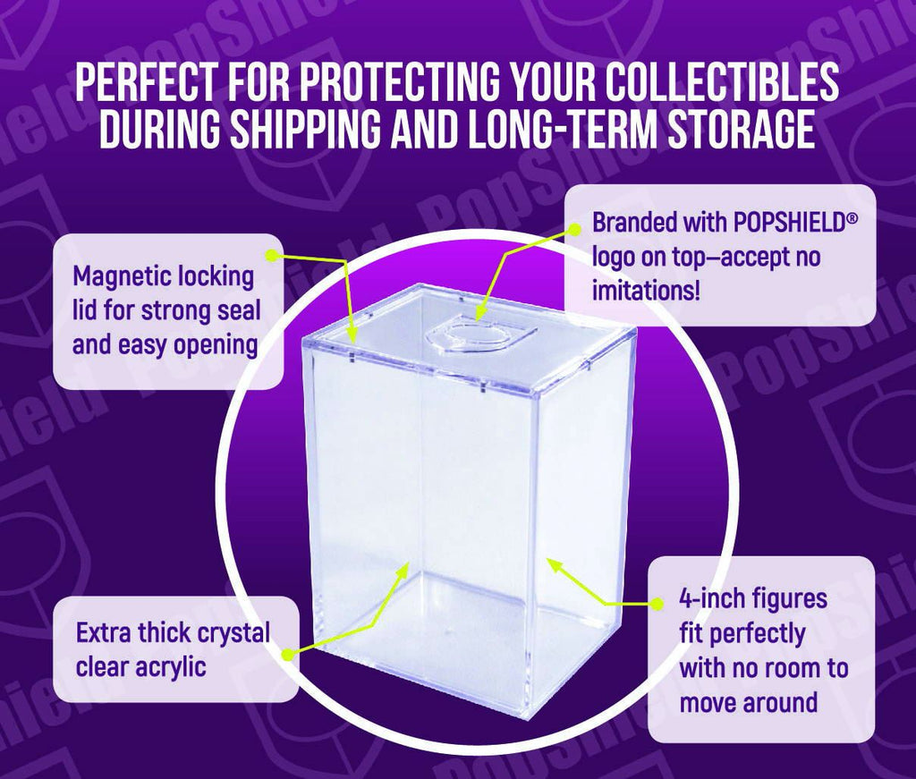 Funko Pop Shield Magnetic Acrylic Protector (Two Pack) Undiscovered Realm 