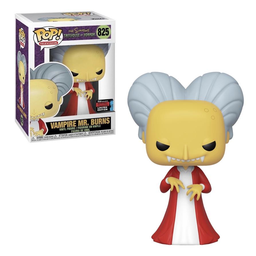 Funko Pop! Simpsons Vampire Burns Fall Convention Exclusive #825