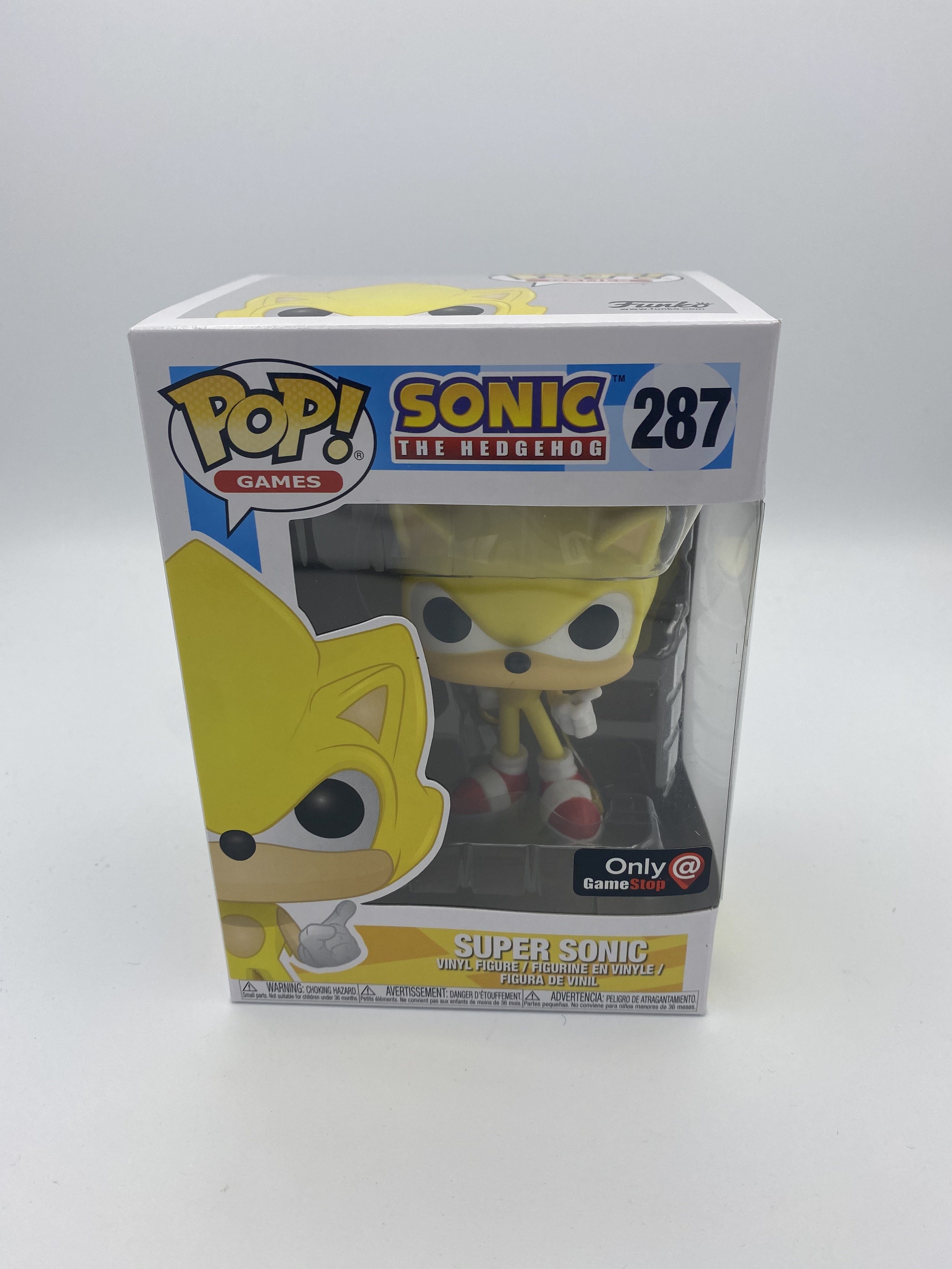 Super Sonic good #287 Funko pop