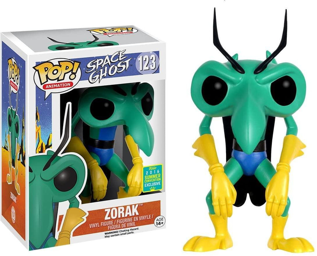 Funko Pop! Space Ghost Zorak Summer Convention Exclusive #123 (Box Damage)