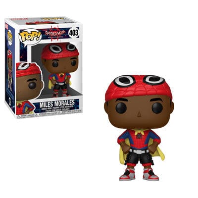 Funko Pop! Spider-Man Into the Spiderverse Miles Morales with Cape #403