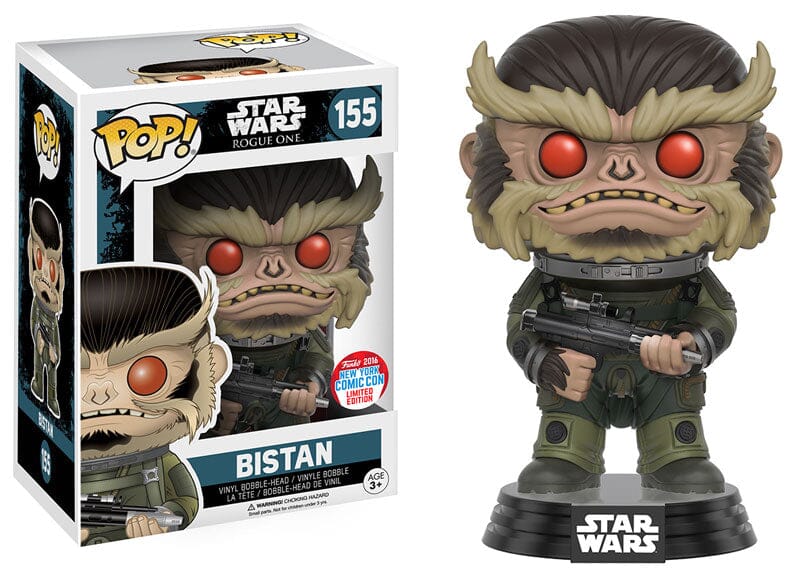 Funko Pop! Star Wars Bistan NYCC Exclusive #155