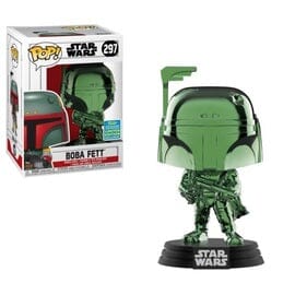 Funko Pop! Star Wars Boba Fett Green Chrome Exclusive #297