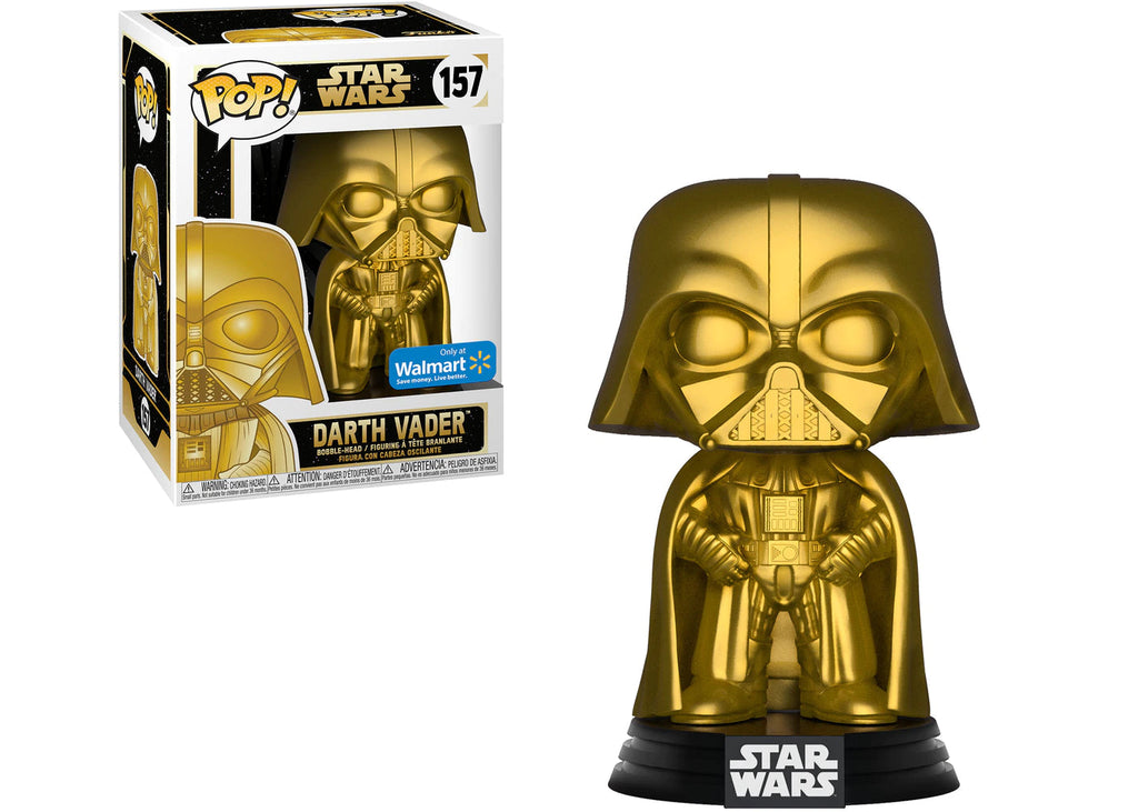 Funko Pop! Star Wars Darth Vader (Gold Metallic) Exclusive #157