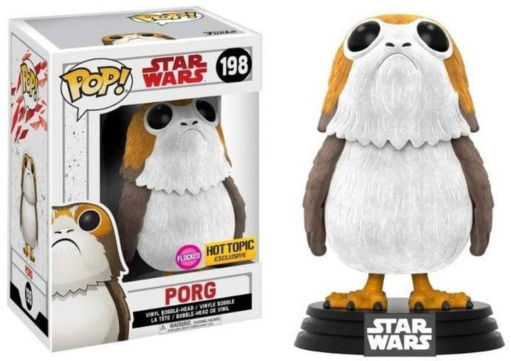 Funko Pop! Star Wars Flocked Porg Exclusive #198