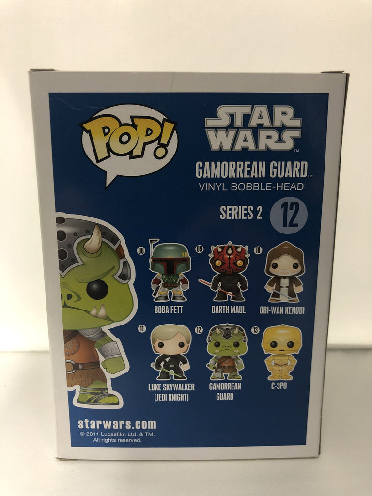 Funko Pop! Star Wars Gamorrean Guard (Blue Box) #12 *Damaged Box* Funko 