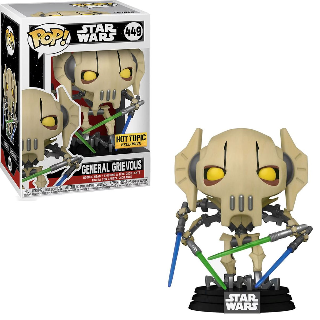 Funko Pop! Star Wars General Grievous (Four Sabers) Exclusive #449