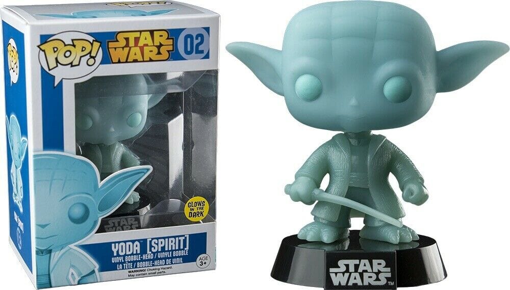 Funko Pop! Star Wars GID Spirit Yoda Exclusive #02