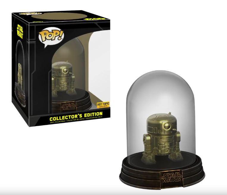 Funko Pop! Star Wars Gold R2-D2 (Dome) Collector's Edition Exclusive