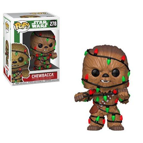 Funko Pop! Star Wars Holiday Chewbacca with Lights #278