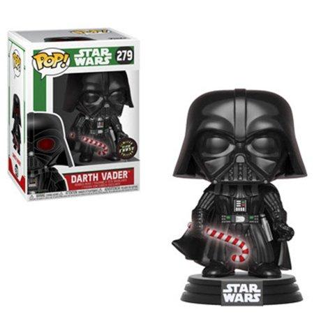 Star Wars Holiday Darth Vader (Glow) Chase Funko Pop! #279