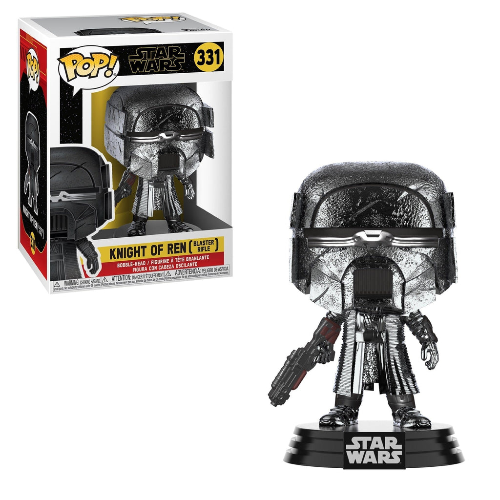 Funko Pop! Star Wars Knight of Ren (Blaster Rifle)(Hematite Chrome) #331