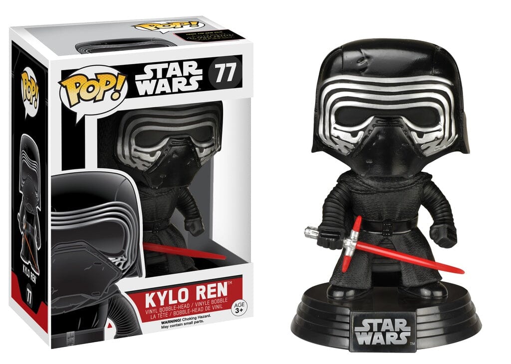 Funko Pop! Star Wars Kylo Ren (Hoodless) Exclusive #77