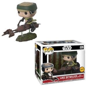 Funko Pop! Star Wars Luke Skywalker with Speeder Bike Chase #229 Funko 