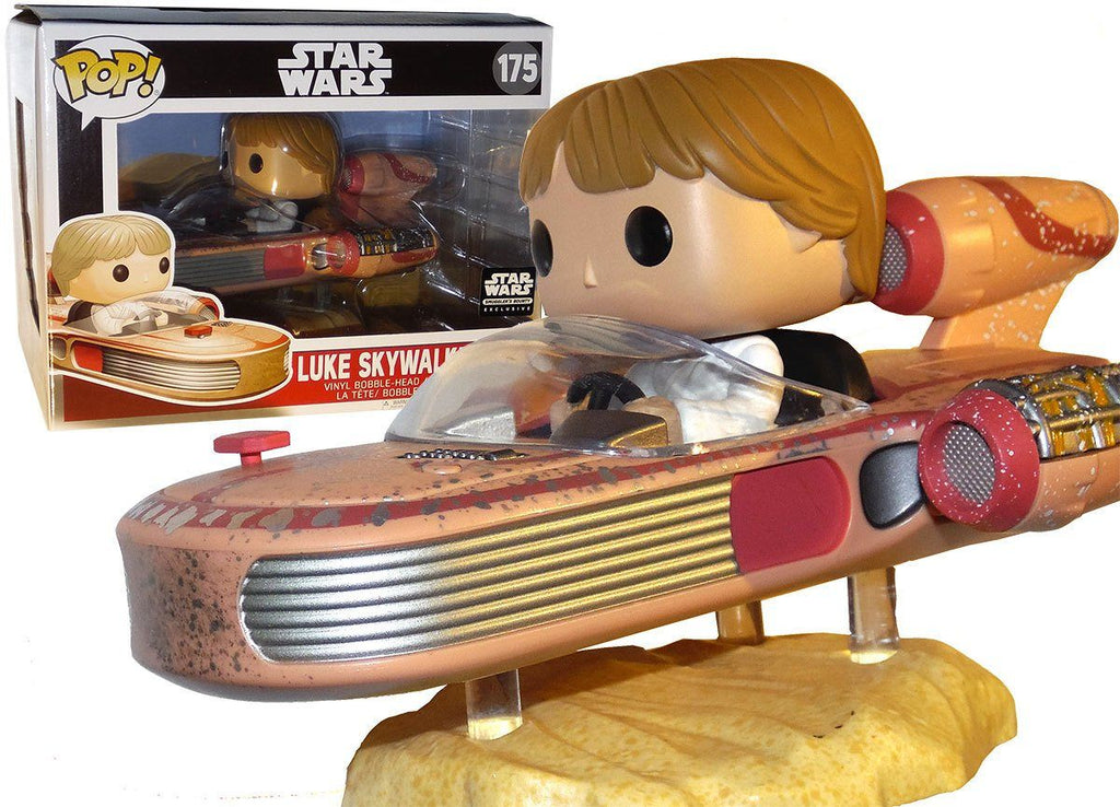 Funko Pop! Star Wars Luke Skywalker with Speeder Exclusive #175