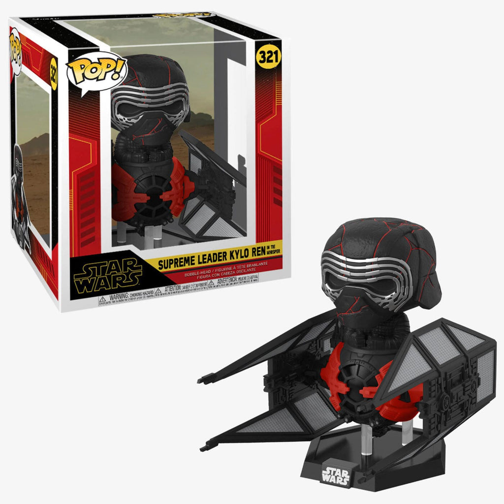 Funko Pop! Star Wars Supreme Leader Kylo Ren in TIE Whisper #321