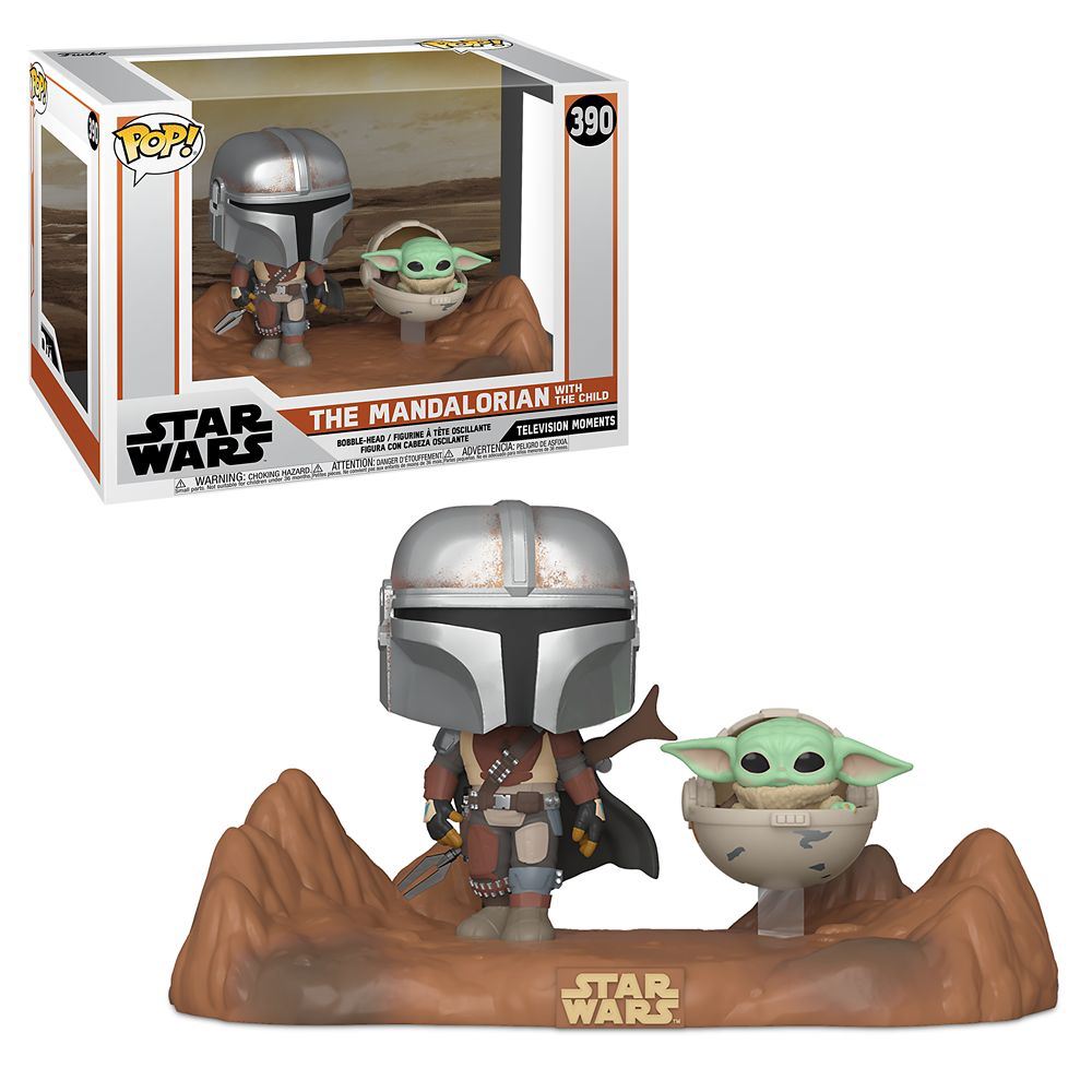 Funko Pop! Star Wars The Mandalorian & Child Moment (Baby Yoda) #390