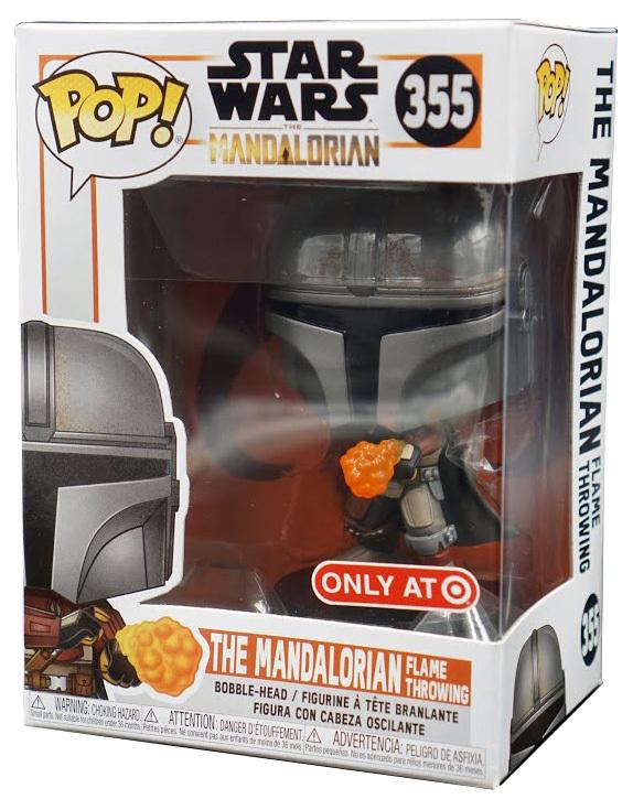 Funko Pop! Star Wars The Mandalorian (Flame Throwing) Exclusive #355