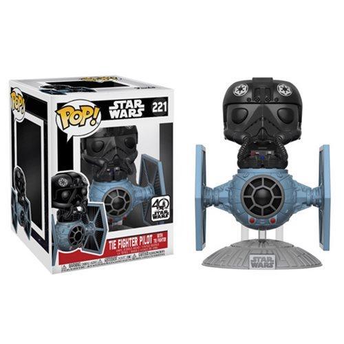 Funko Pop! Star Wars TIE Fighter with TIE Pilot Deluxe #221