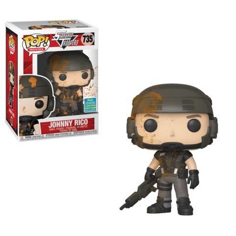 Funko Pop! Starship Troopers Johnny Rico (Muddy) Summer Convention Exclusive #735