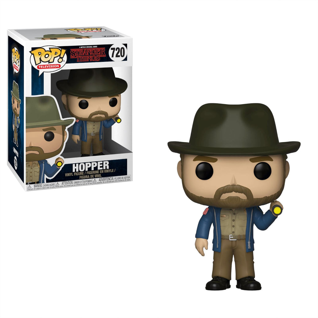 Funko Pop! Stranger Things Hopper with Flashlight #720